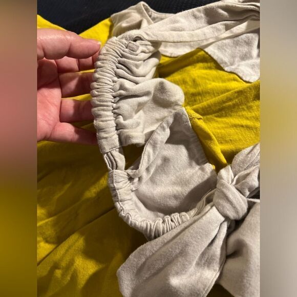 Anthropologie Pilcro and the Letterpress color block Tank Top yellow/grey - Picture 5 of 6